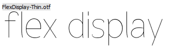 webdesign font