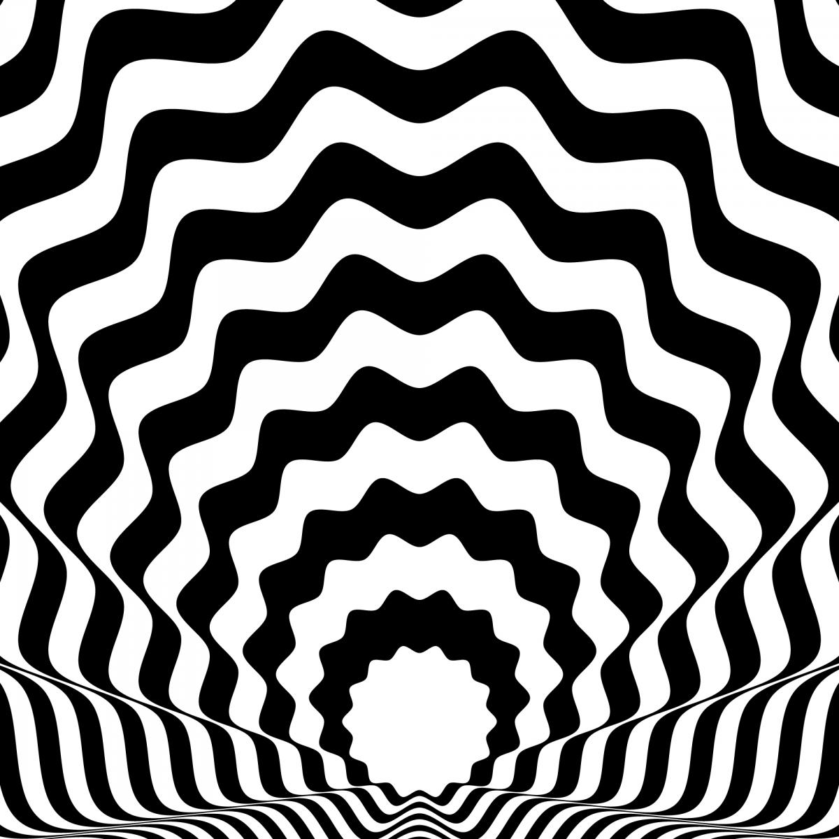 Op-art grafika készítése Illustratorban